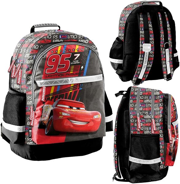 School backpack PASO school backpack Cars Speedway .