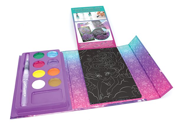Nebulous Stars water colouring book in your pocket.