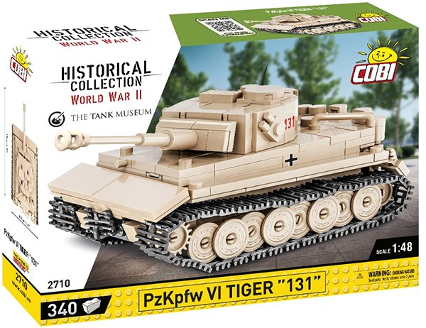 Építőjáték Cobi 2710 PzKpfw VI Ausf E Tiger no  131 ...