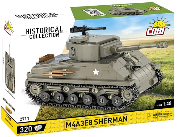 Stavebnica Cobi 2711 Sherman M4A3E8 Easy Eight ...
