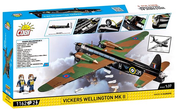 Építőjáték Cobi 5723 Vickers Wellington Mk. II ...