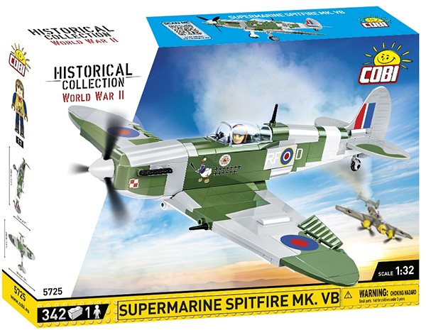 Stavebnice Cobi 5725 Supermarine Spitfire Mk. VB ...