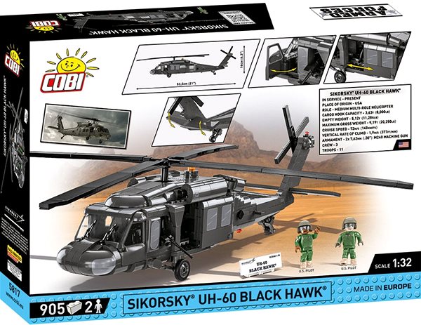 Építőjáték Cobi 5817 Sikorsky Black Hawk ...