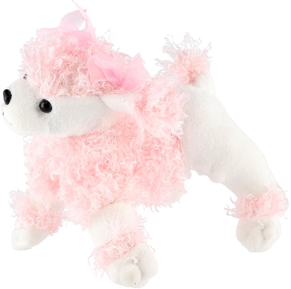 Plyšová hračka Teddies Kabelka s psíkom ružová ...