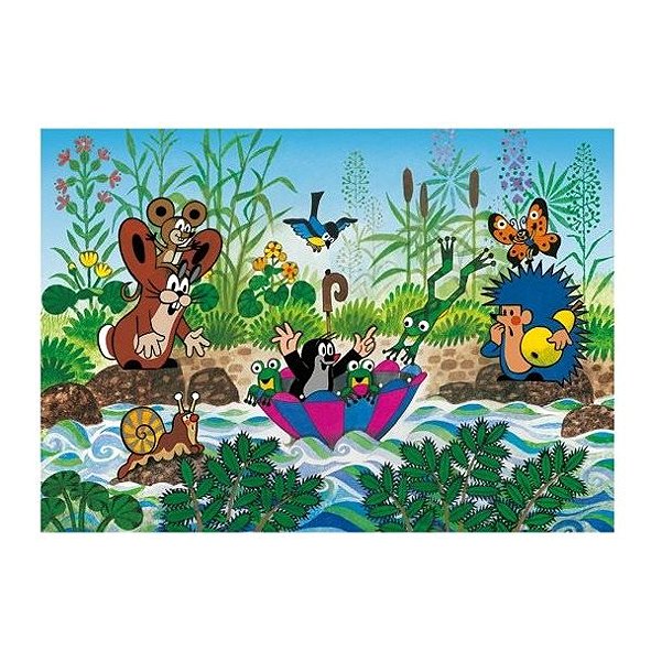Puzzle Dino Kisvakond csónakban 100db ...