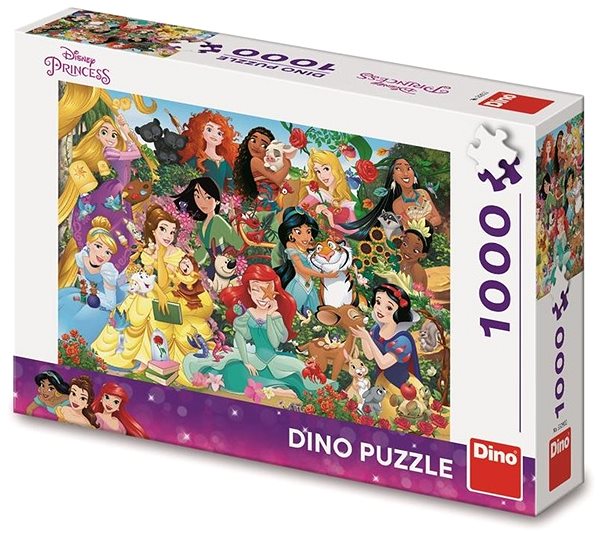 Puzzle Dino Disney, princezné, 1 000, puzzle ...