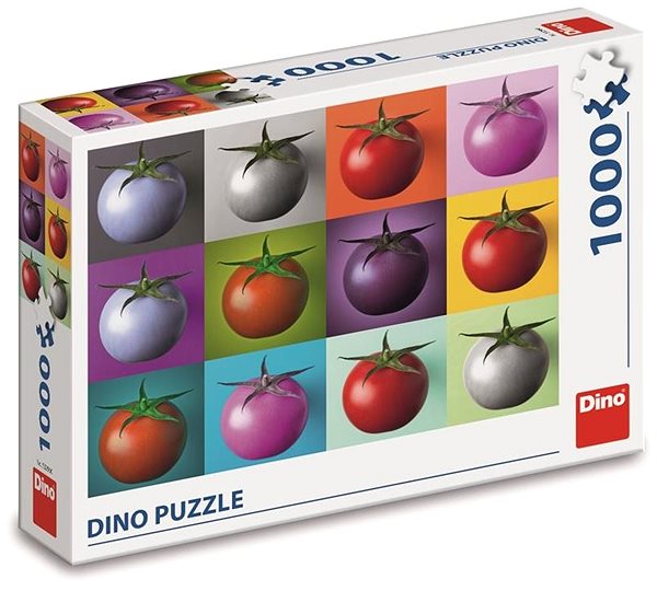 Puzzle Dino pop art - Rajčiny, 1 000, puzzle ...
