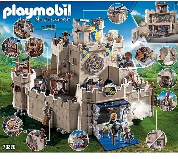 Bausatz Playmobil 70220 Große Burg von Novelmore ...