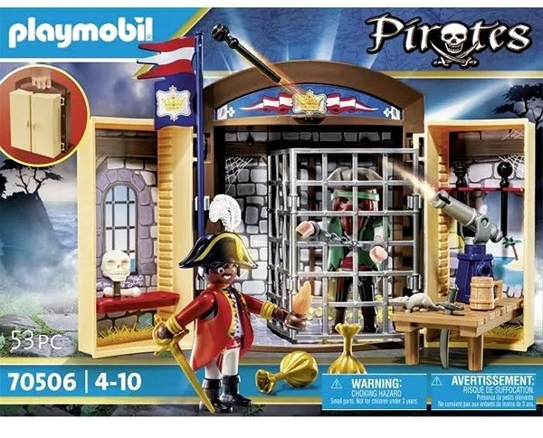 Stavebnica Playmobil Hrací box ,,Pirátske dobrodružstvo