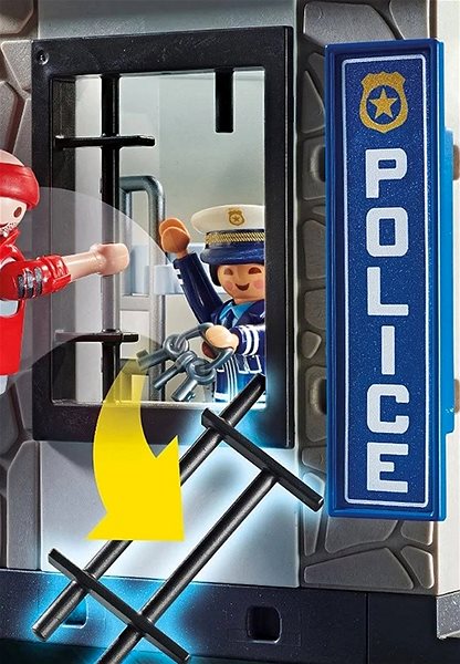 Stavebnica Playmobil Policia: Útek z väzenia ...