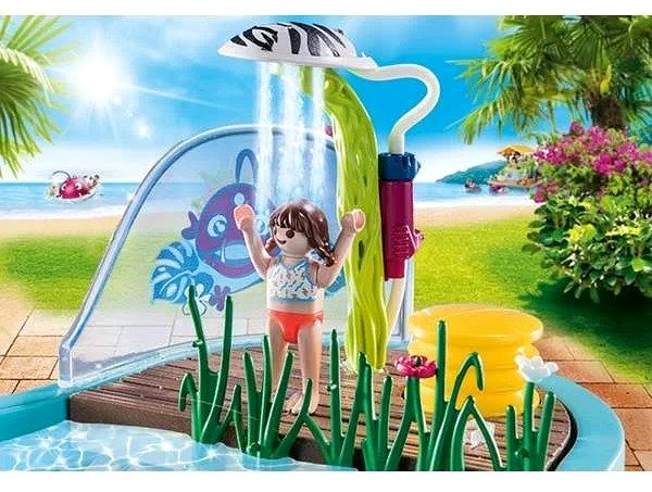 Stavebnica Playmobil Zábavný bazén s vodnou striekačkou ...
