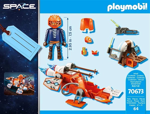 Bausatz Playmobil 70673 Space - Geschenkset 