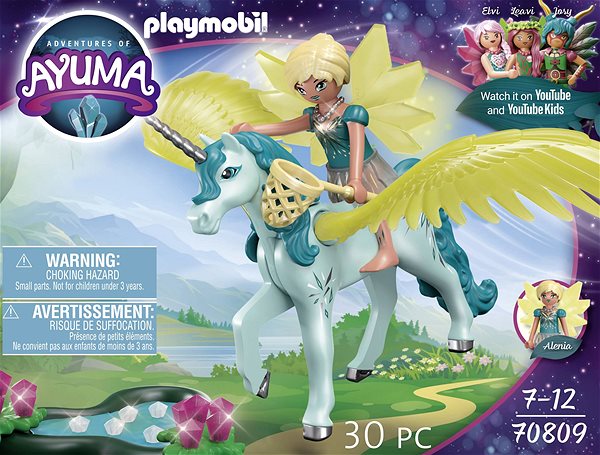 Építőjáték Playmobil 70809 Crystal Fairy - Kristály Tündér egyszarvúval ...