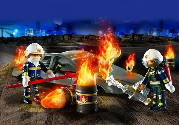 Építőjáték Playmobil 70907 Starter Pack Tűzoltók gyakorlaton ...