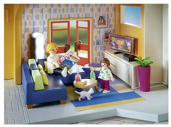 Stavebnica Playmobil Obývacia izba ...