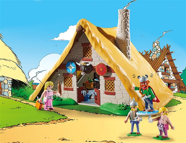 Bausatz Playmobil 70932 Asterix - Asterix: Hütte des Majestix ...