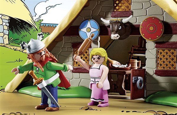 Bausatz Playmobil 70932 Asterix - Asterix: Hütte des Majestix ...