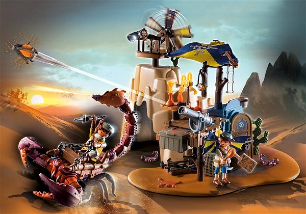 Building Set Playmobil 71024 Sal'ahari Sands - Scorpion Hunt in the Wreck ...