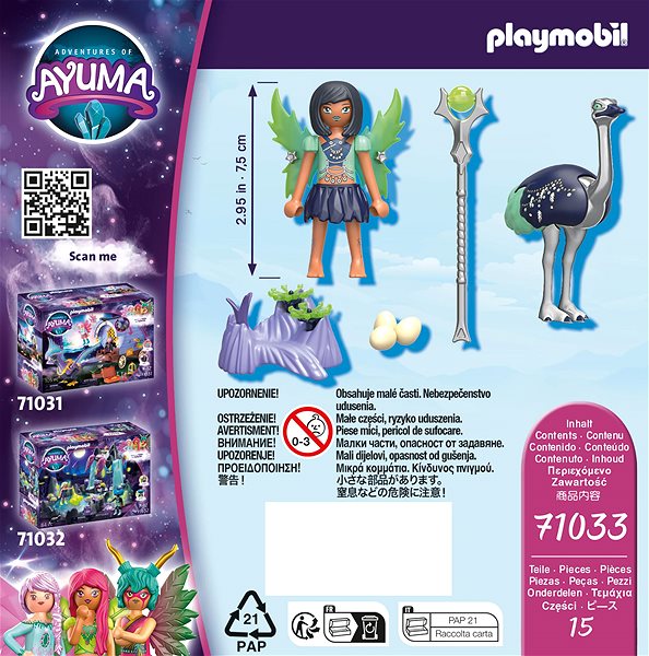 Building Set Playmobil Moon Fairy with fairy animal soul ...
