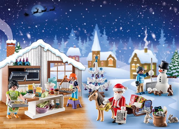 Stavebnica Playmobil Adventný kalendár Vianočné pečenie ...