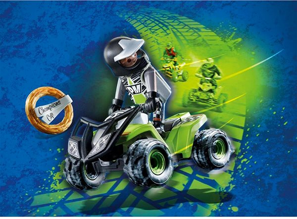 Bausatz Playmobil 71093 City Action: Racing-Speed Quad ...