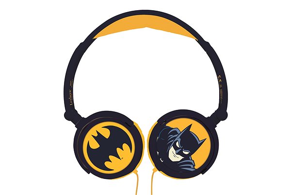 Fej-/fülhallgató Lexibook Batman, összecsukható ...
