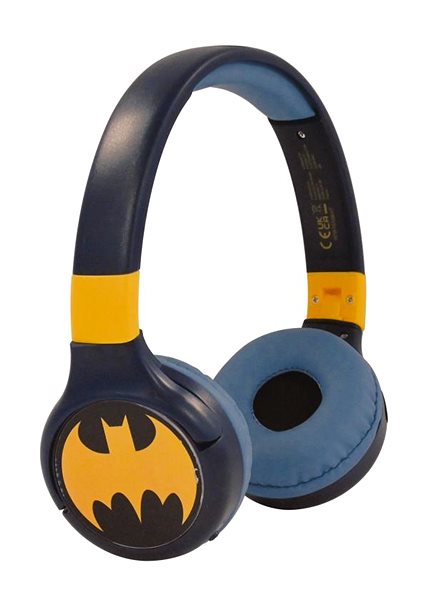 Vezeték nélküli fül-/fejhallgató Lexibook Összecsukható vezeték nélküli Bluetooth fejhallgató Batman ...