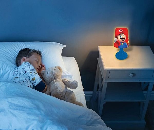 Éjszakai fény Lexibook vezeték nélküli éjszakai lámpa / éjszakai fény Super Mario ...