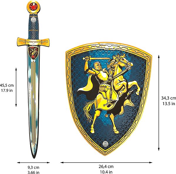 Schwert Liontouch Ritterset - Ritter zu Pferd - Schwert und Schild ...
