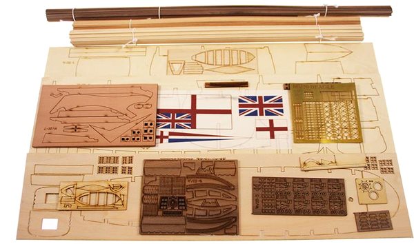 Model lodě Mamoli H.M.S. Beagle 1817 1:64 kit ...