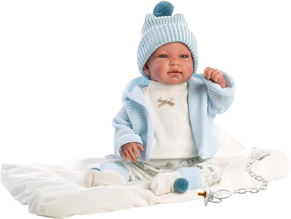 Oblečenie pre bábiky Llorens M844-29 oblečenie na bábiku New Born veľkosť 43 – 44 cm ...