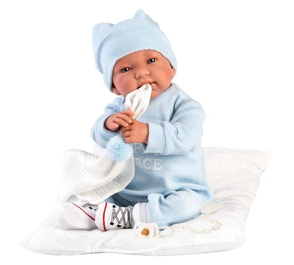 Oblečenie pre bábiky Llorens M844-53 oblečenie na bábiku New Born veľkosť 43 – 44 cm ...