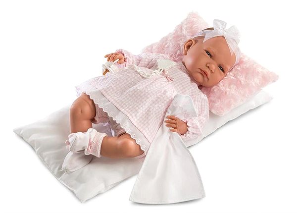 Oblečenie pre bábiky Llorens M740-42 obleček na bábiku bábätko New Born veľkosť 40 – 42 cm ...