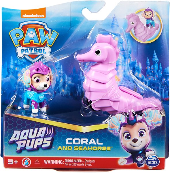 Figura Mancs őrjárat Aqua vízi barátok Coral ...