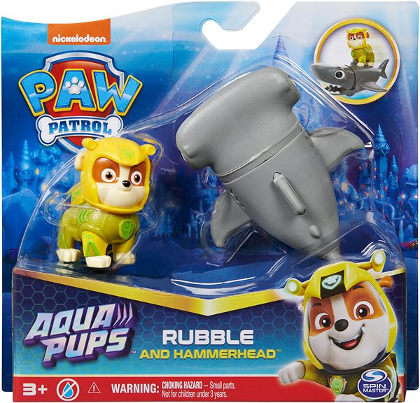 Figur Paw Patrol Aqua Wasser Freunde Rubble ...