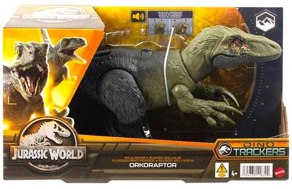 Figur Jurassic World Dinosaurier mit wildem Gebrüll - Orkoraptor ...