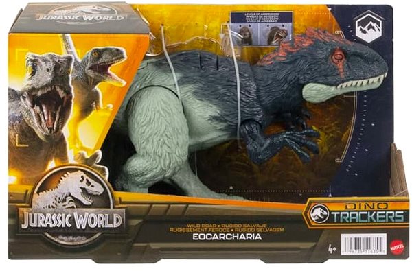 Figura Jurassic World Dinoszaurusz vad üvöltéssel - Eocarcharia ...