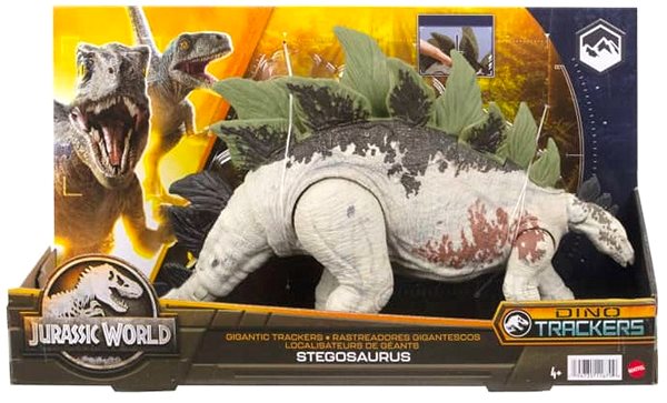 Figurka Jurassic World Obrovský útočící dinosaurus - Stegosaurus  ...