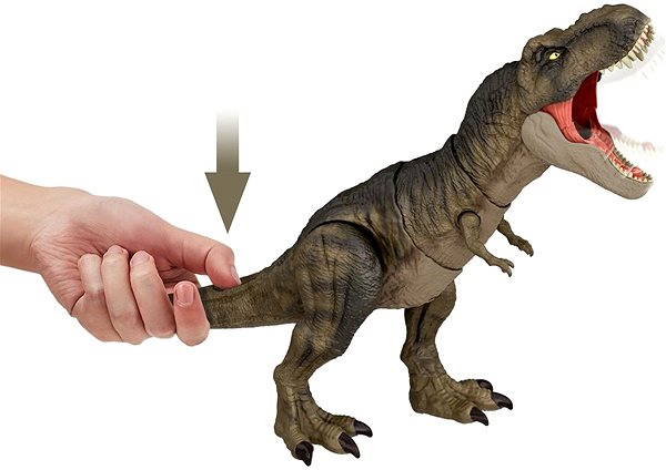 Figur Jurassic World Fressgieriger T-Rex mit Geräuschen ...