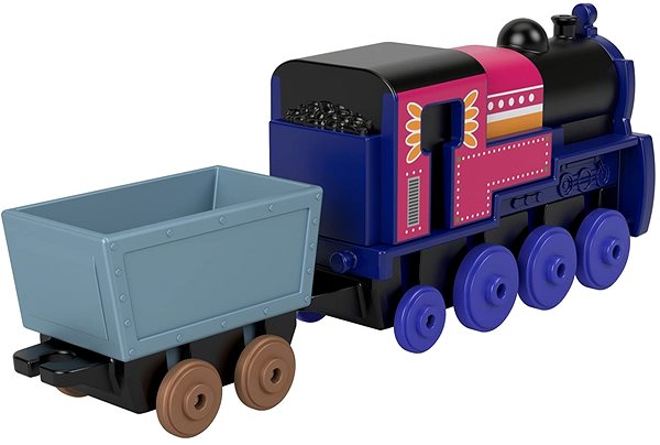 Vonat Mattel Thomas és barátai fém mozgdonnyal és vagonnal ...