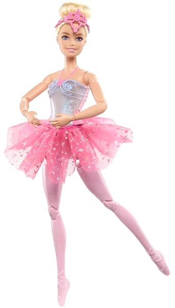 Panenka Barbie Svítící Magická Baletka S Růžovou Sukní  ...