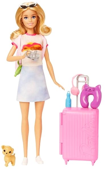 Bábika Barbie Bábika Malibu Na Cestách ...