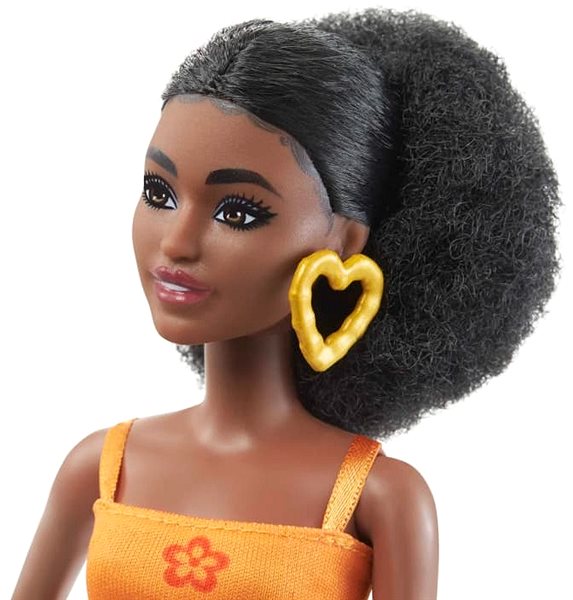 Játékbaba Barbie Modell - Virágos Retro ...