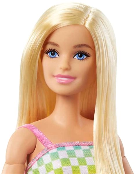 Játékbaba Barbie Modell kerekesszékben Kockás overálban ...