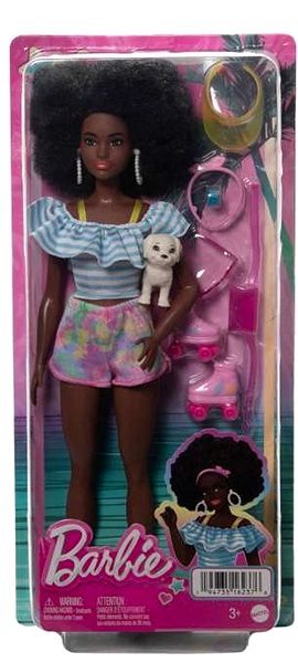 Bábika Barbie Deluxe Módna Bábika – Trendy Korčuliarka ...