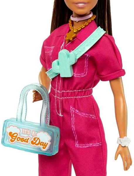 Játékbaba Barbie Deluxe divatbaba - nadrágos jelmezben ...