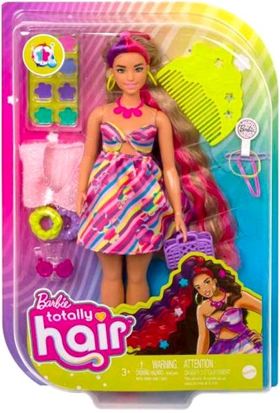 Bábika Barbie Bábika S Fantastickými Vlasmi – Tmavovláska ...