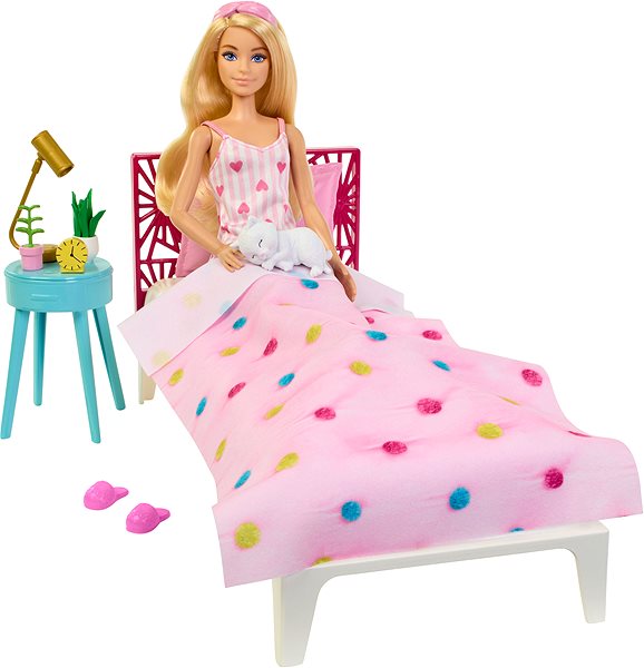 Játékbaba Barbie Hálószoba babával ...
