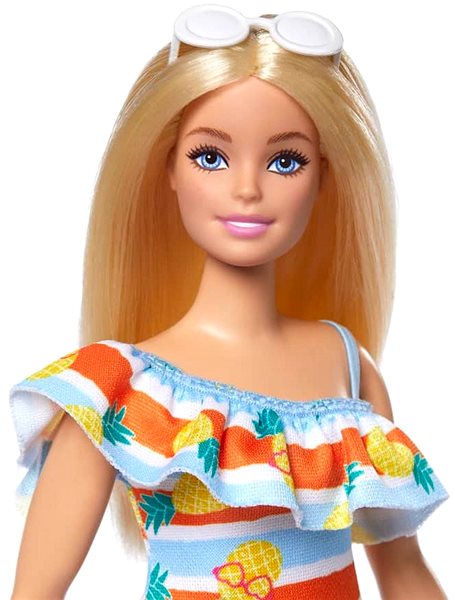 Bábika Barbie Love Ocean Bábika – Pruhované Šaty ...