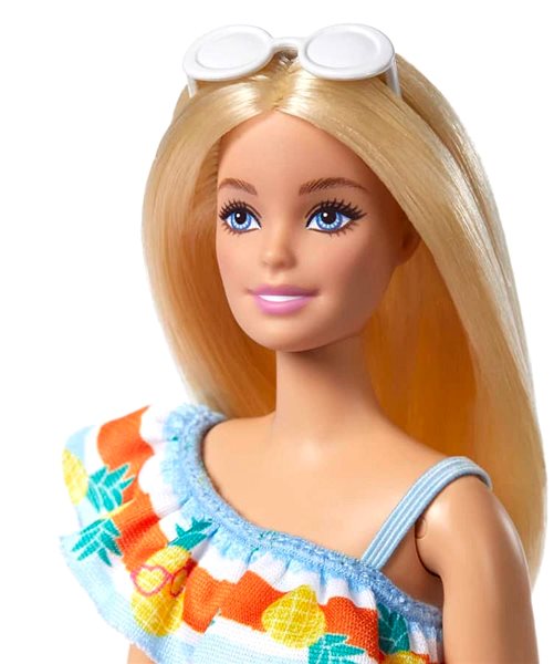 Bábika Barbie Love Ocean Bábika – Pruhované Šaty ...